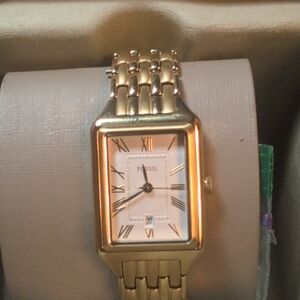 Fossil Gold Roman Numeral Watch